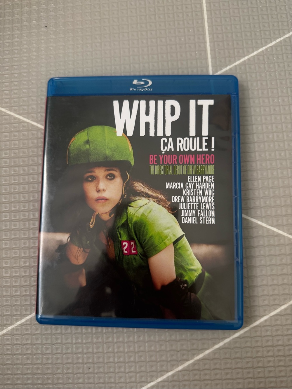 Whip It Blu-ray Disc - Green Helmet & Jersey Cover